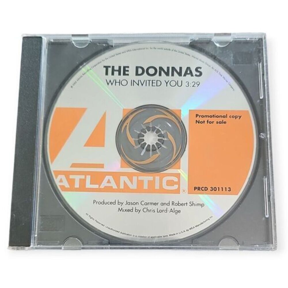 The Donnas – Who Invited You [2002 Promotional CD‎ Single]